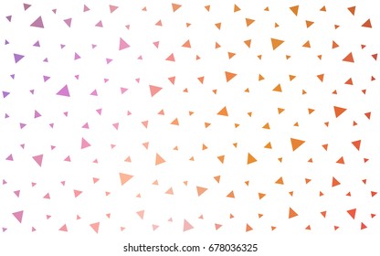 Light Blue, Yellow vector geometric simple minimalistic background, which consist of triangles on white background. Triangular pattern with gradient for your business design. 