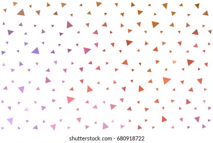 Light Blue, Yellow vector geometric simple minimalistic background, which consist of triangles on white background. Triangular pattern with gradient for your business design. 