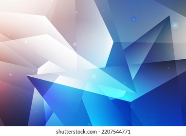 Light Blue, Yellow vector Glitter abstract illustration with blurred drops of rain. Beautiful colored illustration with blurred circles in nature style. Base for booklets, leaflets