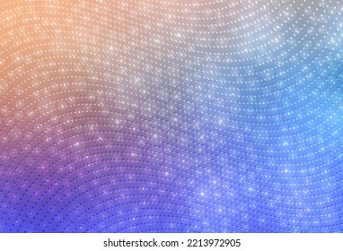 Azul claro, vector amarillo Glitter ilustración abstracta con gotas borrosas de lluvia. Diseño decorativo borroso en estilo abstracto con burbujas. Diseño sencillo para su sitio web.