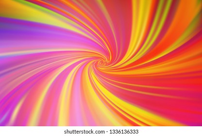 Light Blue, Yellow vector glossy abstract background. Creative illustration in halftone style with gradient. Background for a cell phone.