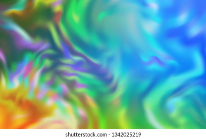 Light Blue, Yellow vector glossy abstract backdrop. An elegant bright illustration with gradient. Smart design for your work.