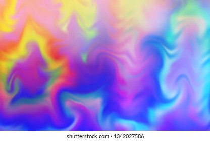 Light Blue, Yellow vector glossy abstract backdrop. New colored illustration in blur style with gradient. The best blurred design for your business.