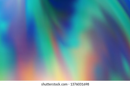 Light Blue, Yellow vector glossy abstract background. Modern abstract illustration with gradient. The best blurred design for your business.