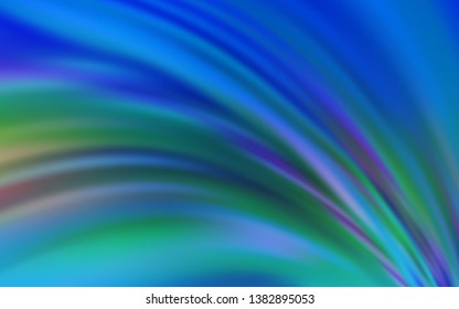 Light Blue, Yellow vector glossy abstract layout. Colorful illustration in abstract style with gradient. New way of your design.