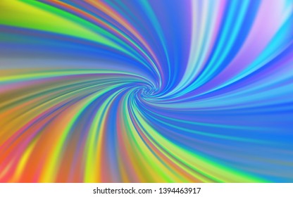 Light Blue, Yellow vector glossy abstract backdrop. Shining colored illustration in smart style. Completely new design for your business.
