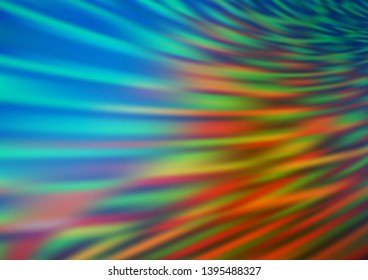 Light Blue, Yellow vector glossy abstract background. Shining colorful illustration in a Brand new style. The best blurred design for your business.