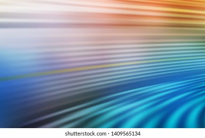 Light Blue, Yellow vector glossy abstract backdrop. Abstract colorful illustration with gradient. Completely new design for your business.