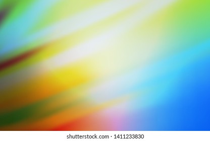 Light Blue, Yellow vector glossy abstract layout. Abstract colorful illustration with gradient. New way of your design.