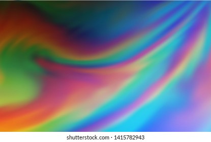 Light Blue, Yellow vector glossy abstract backdrop. An elegant bright illustration with gradient. Elegant background for a brand book.