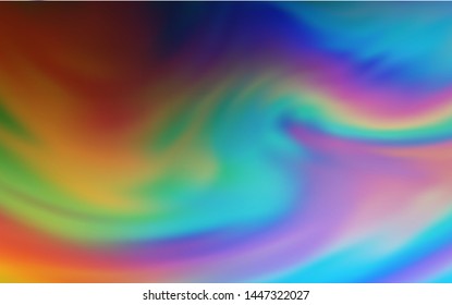 Light Blue, Yellow vector glossy abstract background. Creative illustration in halftone style with gradient. Smart design for your work.