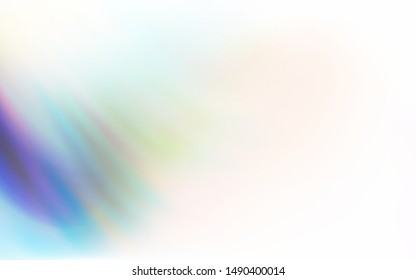 Light Blue, Yellow vector glossy abstract layout. A completely new colored illustration in blur style. Smart design for your work.