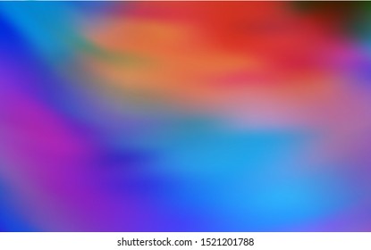 Light Blue, Yellow vector glossy abstract background. Creative illustration in halftone style with gradient. Elegant background for a brand book.