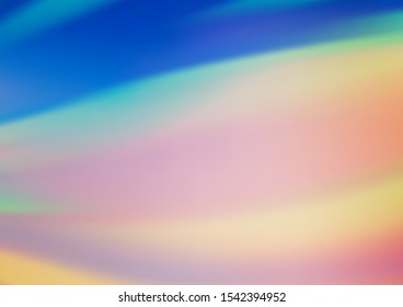 Light Blue, Yellow vector glossy abstract background. A completely new color illustration in a bokeh style. A new texture for your design.
