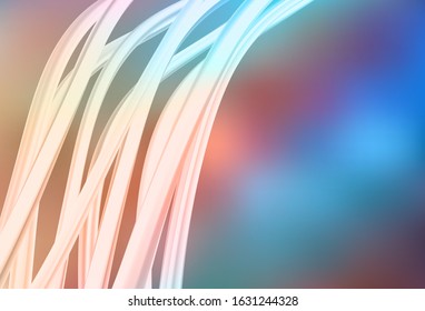 Light Blue, Yellow vector glossy abstract layout. Modern abstract illustration with gradient. Completely new design for your business.