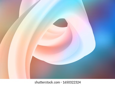Color azul claro, amarillo vectorial brillante fondo abstracto. Ilustración abstracta colorida con degradado. Nueva forma de tu diseño.