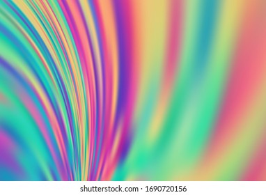 Diseño abstracto brillante vectorial amarillo, azul claro. Ilustración creativa en estilo de medio tono con degradado. El mejor diseño borroso para su negocio.