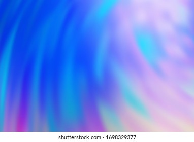 Light Blue, Yellow vector glossy abstract background. Modern abstract illustration with gradient. New style design for your brand book.