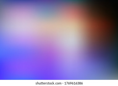 Diseño abstracto brillante vectorial amarillo azul claro. Nueva ilustración coloreada en estilo borroso con gradiente. Nuevo estilo para el diseño de su negocio.