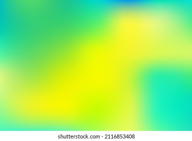 Light Blue, Yellow vector glossy abstract background. Glitter abstract illustration with an elegant design. Smart texture for your design.