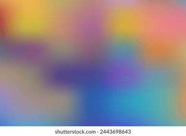 Hellblauer, gelber Vektor glänzend abstrakter Hintergrund. Bunte abstrakte Illustration mit Farbverlauf. Brandneues Design für Ihr Unternehmen.