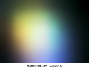 Light Blue, Yellow vector glow blurred background. Art design pattern. Glitter abstract illustration with elegant bright gradient design.