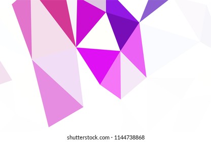Light Blue, Yellow vector gradient triangles texture. Creative geometric illustration in Origami style with gradient. Pattern for a brand book's backdrop.