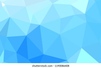 Light Blue, Yellow vector gradient triangles pattern. Polygonal abstract illustration with gradient. Polygonal design for your web site.
