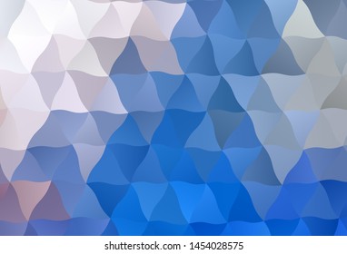 Light Blue, Yellow vector gradient triangles pattern. Shining colorful illustration with triangles. Brand new style for your business design.