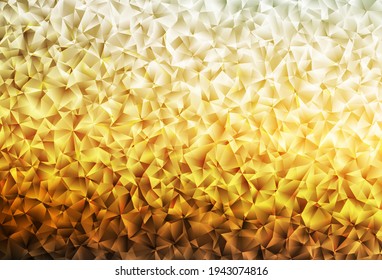 Light Blue, Yellow vector gradient triangles pattern. Modern abstract illustration with triangles. Brand new style for your business design.
