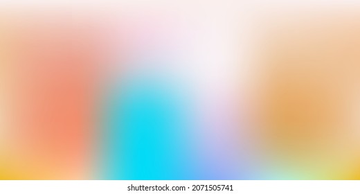 Light Blue, Yellow vector gradient blur drawing. Colorful gradient abstract illustration in blur style. Your design for applications.