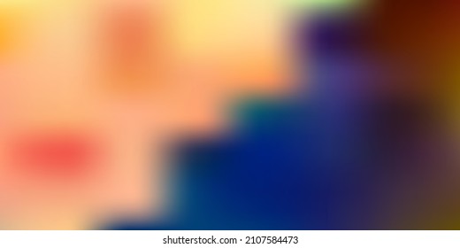 Light blue, yellow vector gradient blur template. Modern elegant blur illustration with gradient. Best choice for your design.