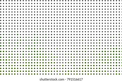 Light Blue, Yellow vector illustration which consist of circles. Dotted gradient design for your business. Creative geometric background in halftone style with colored spots.