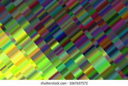 Light Blue, Yellow vector layout with flat lines. Blurred decorative design in simple style with lines. Best design for your ad, poster, banner.