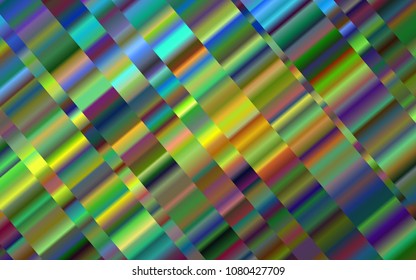 Light Blue, Yellow vector layout with flat lines. Blurred decorative design in simple style with lines. Best design for your ad, poster, banner.