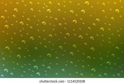 Light Blue, Yellow vector layout with circle shapes. Modern abstract illustration with colorful water drops. The pattern can be used for beautiful websites.