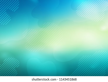 Light Blue, Yellow vector layout with flat lines. Blurred decorative design in simple style with lines. The template can be used as a background.