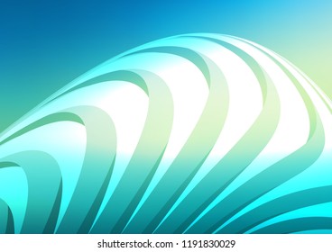 Light Blue, Yellow vector layout with flat lines. Glitter abstract illustration with colored sticks. Best design for your ad, poster, banner.