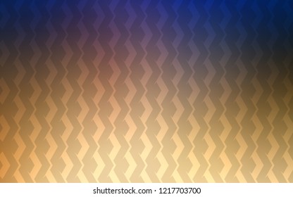 Light Blue, Yellow vector layout with flat lines. Glitter abstract illustration with colorful sticks. Pattern for your busines websites.