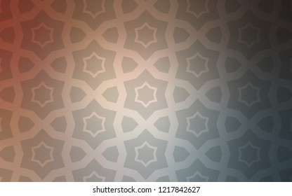 Light Blue, Yellow vector layout with bright stars. Modern geometrical abstract illustration with stars. Pattern for wrapping gifts.