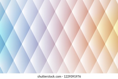 Light Blue, Yellow vector layout with lines, rectangles. Rectangles on abstract background with colorful gradient. Pattern can be used for websites.