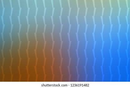 Light Blue, Yellow vector layout with flat lines. Blurred decorative design in simple style with lines. Smart design for your business advert.