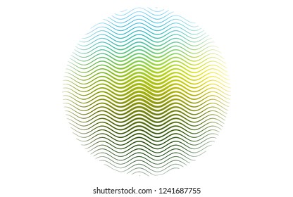 Light Blue, Yellow vector layout with flat lines. Modern geometrical abstract illustration with staves. Pattern for business booklets, leaflets.