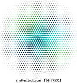 Light Blue, Yellow vector layout with circles. Modern abstract illustration with colorful circle shapes. Pattern for websites, landing pages.