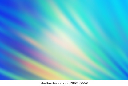 Light Blue, Yellow vector layout with flat lines. Colorful shining illustration with lines on abstract template. Smart design for your business advert.