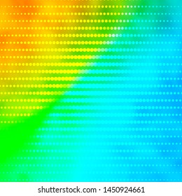 Light Blue, Yellow vector layout with circles. Modern abstract illustration with colorful circle shapes. Design for your commercials.