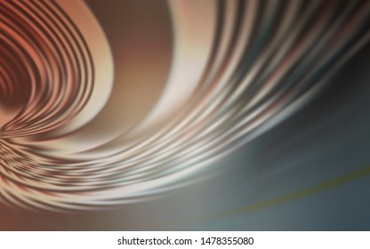 Light Blue, Yellow vector layout with wry lines. Brand new colorful illustration in simple style. Colorful wave pattern for your design.