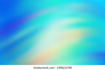 Light Blue, Yellow vector layout with wry lines. Brand new colorful illustration in simple style. A completely new template for your design.