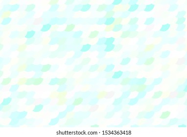 Light Blue, Yellow vector layout with circle shapes. Blurred bubbles on abstract background with colorful gradient. Pattern for textures of wallpapers.