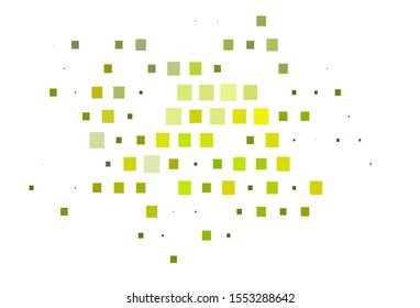 Light Blue, Yellow vector layout with lines, rectangles. Glitter abstract illustration with rectangular shapes. Modern template for your landing page.